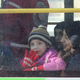 A child inside a bus evacuating people from a rebel-held sector of eastern Aleppo. (Reuters/Abdalrhman Ismail)